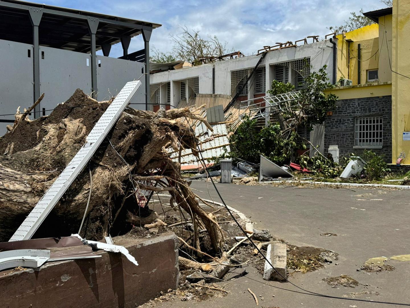 Ruins of homes lie in the aftermath of the Cyclone Chido in Labattoir, Mayotte, France, December 16, 2024. REUTERS/Chafion Madi BEST QUALITY AVAILABLE. Photo: Chafion Madi/REUTERS