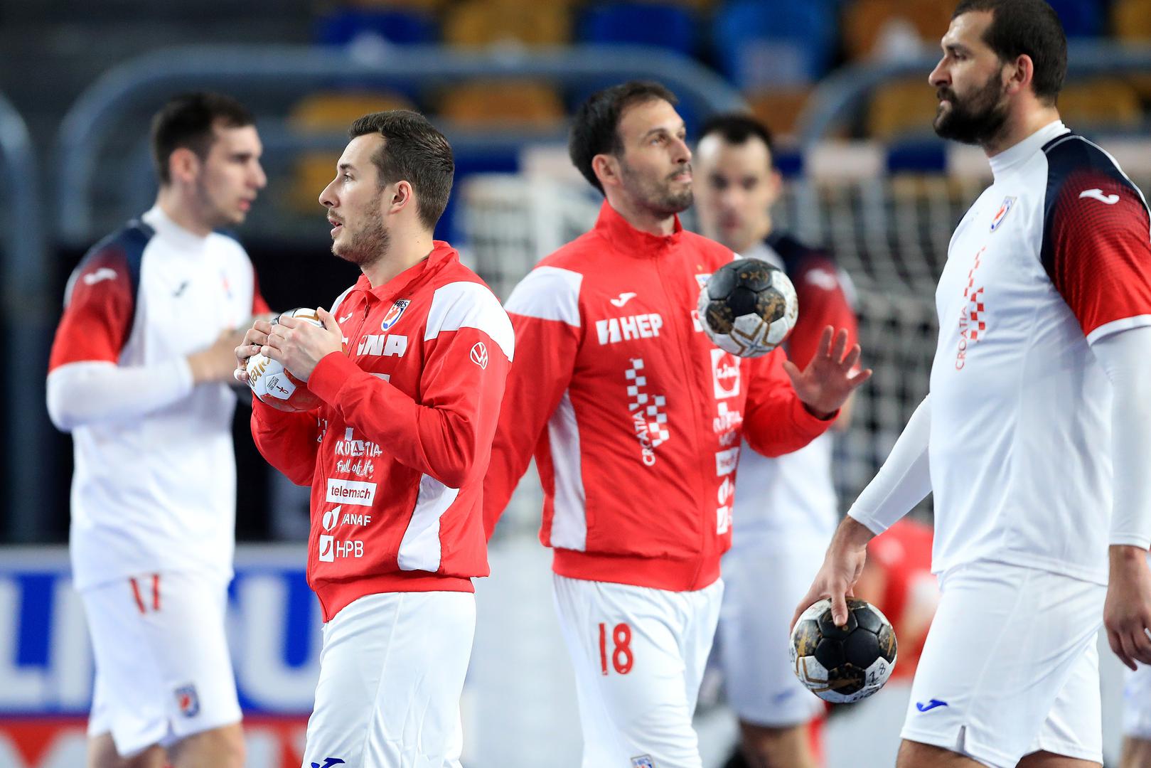 21.01.2021., sportska dvorana stadiona Kairo, Kairo, Egipat - Svjetsko rukometno prvenstvo, skupina 2, Hrvatska - Bahrein. Photo: Slavko Midzor/PIXSELL