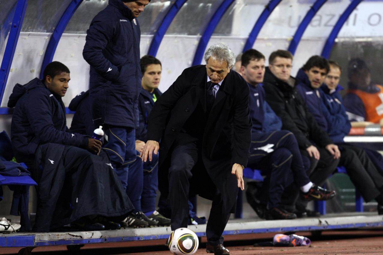 '19.03.2011., Stadion Maksimir, Zagreb - Nogometna utakmica 22. kola Prve HNL izmedju NK Dinamo i NK Hajduk.Vahid Halilhodzic. Photo: Igor Kralj/PIXSELL'