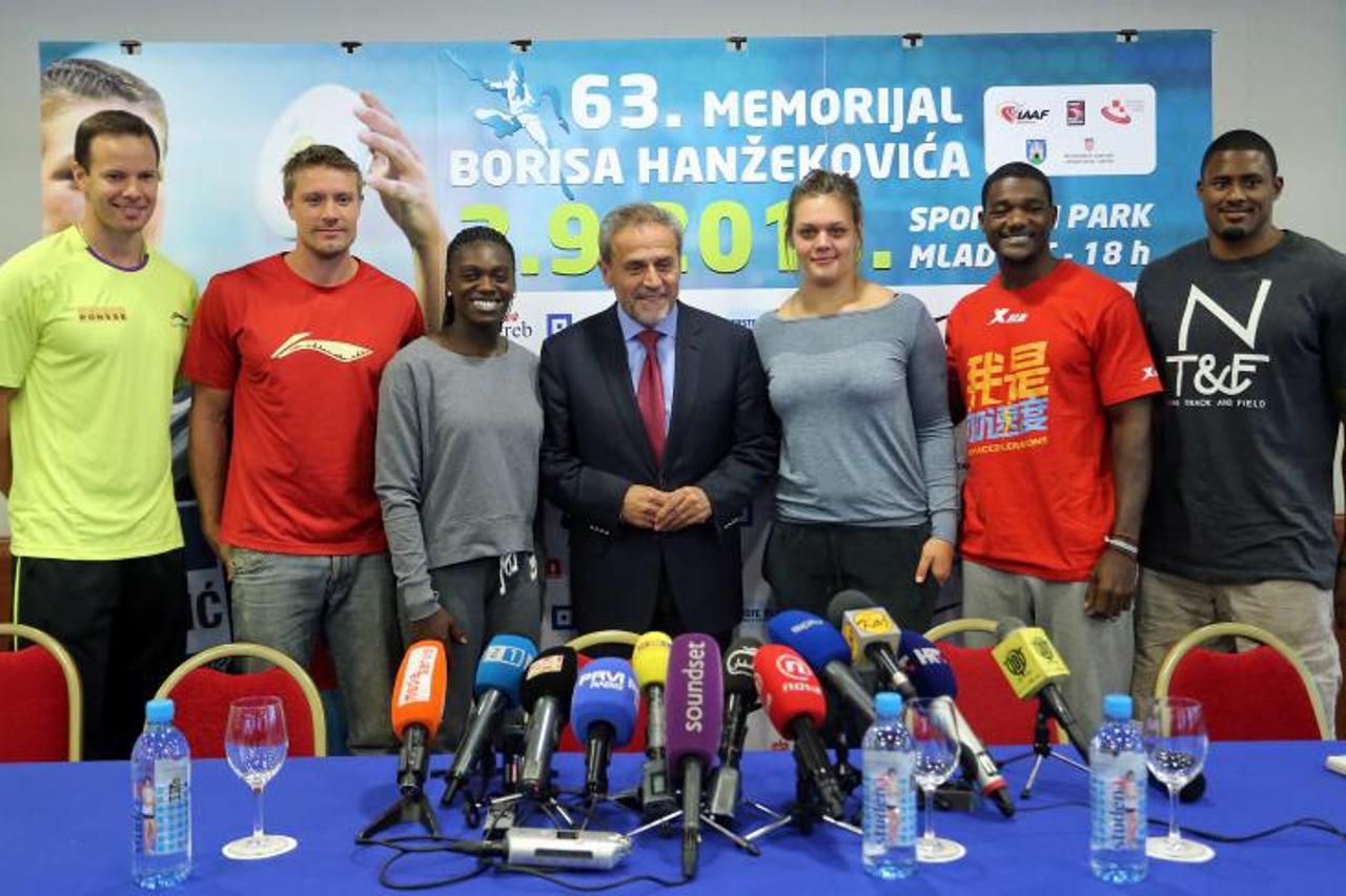 Hanžekovićev memorijal, Sandra Perkovic, Dawn Harper, David Oliver, Tero Pitkamaki, Andreas Thorkildsen, Justin Gatlin. (1)