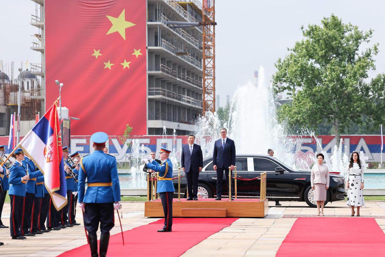 SERBIA-BELGRADE-XI JINPING-VUCIC-TALKS