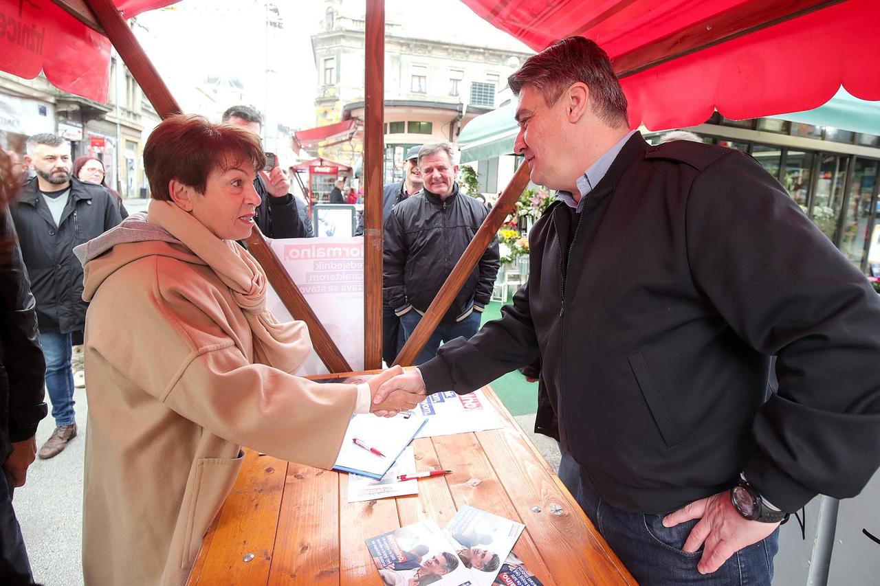 Zoran Milanović sa suprugom Sanjom