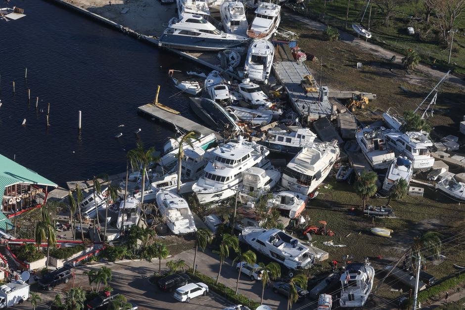 Hurricane Ian aftermath in Florida