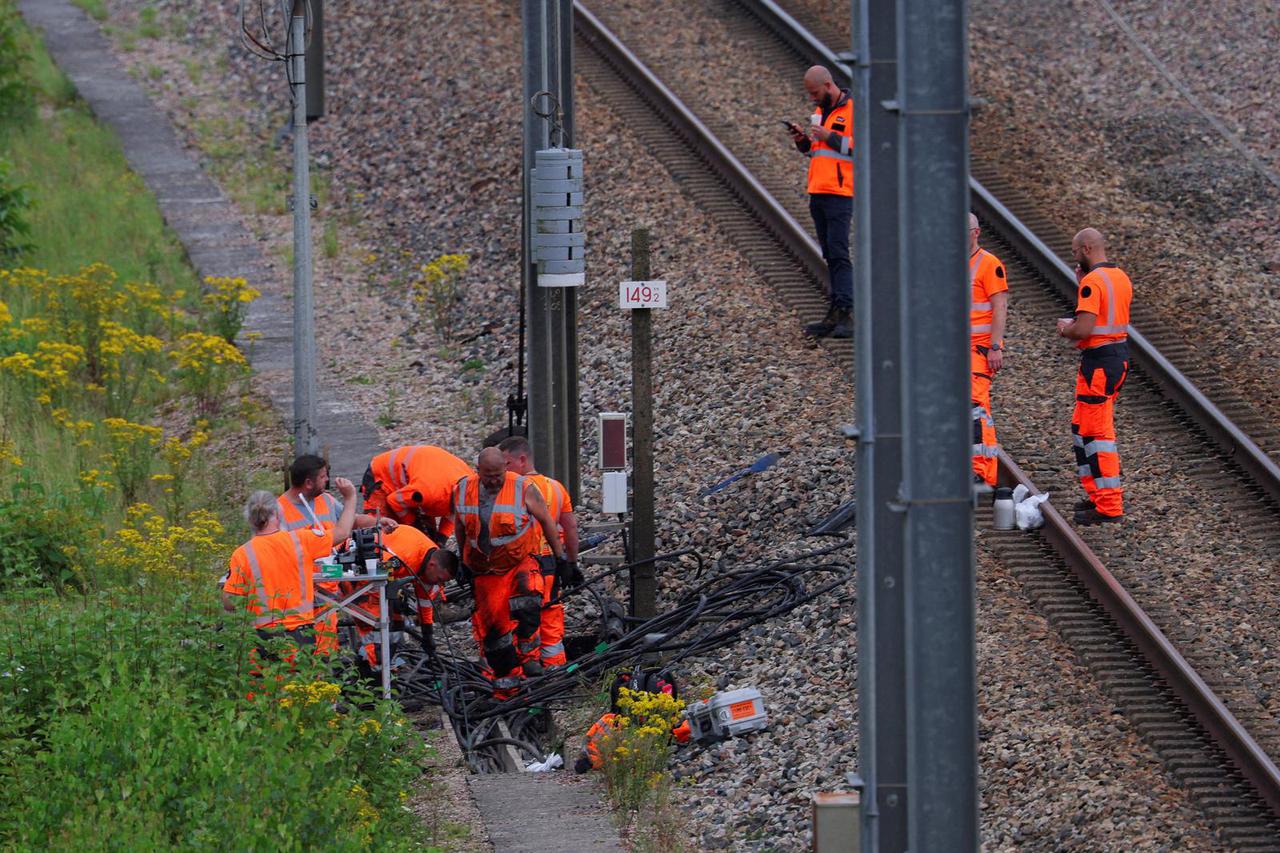 Arsonists attack French railways ahead of Paris 2024 Olympics opening ceremony