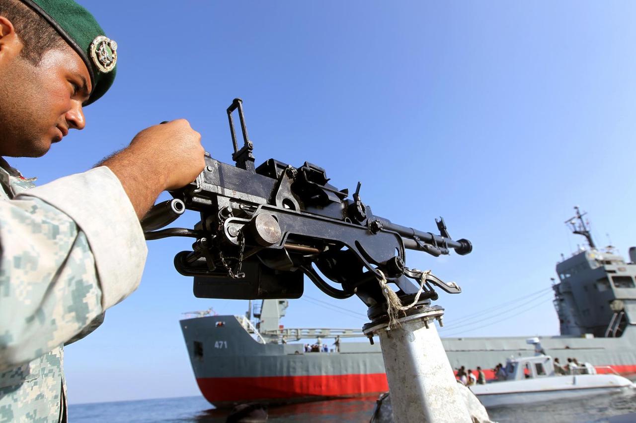 IRAN-NAVAL MANEUVERS-SEA OF OMAN