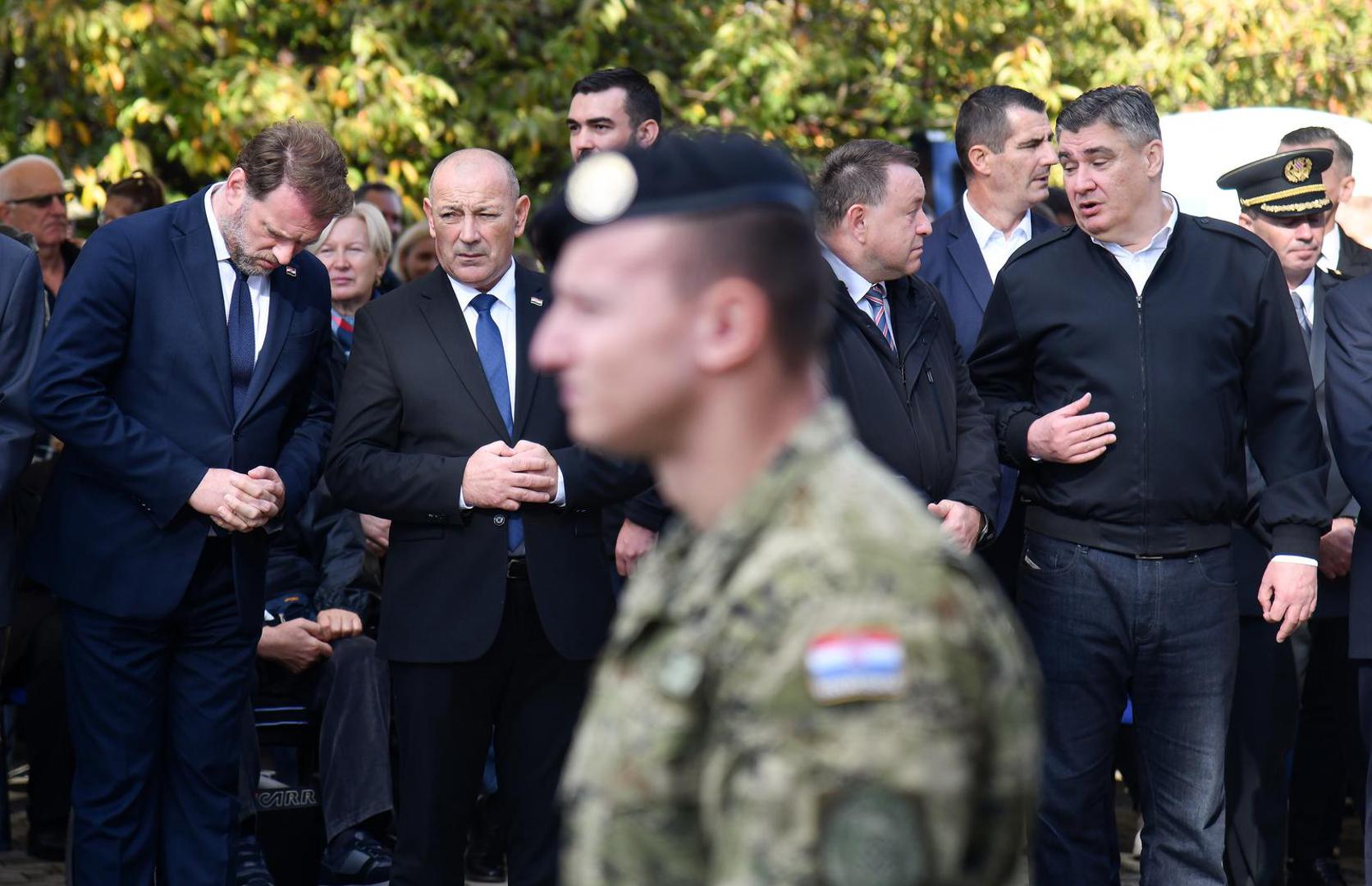 05.11.2023. Zagreb - Obilježavanje 33. godisnjice ustrojavanja 1. gardijske brigade „Tigrovi“ i 16. obljetnice 1. mehanizirane bojne „Tigrovi“ Photo: Josip Regovic/PIXSELL