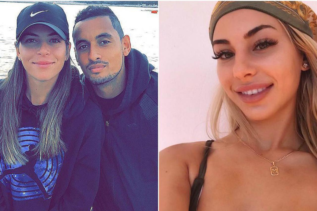 Nick Kyrgios i Ajla Tomljanović, Monique Belovukovic