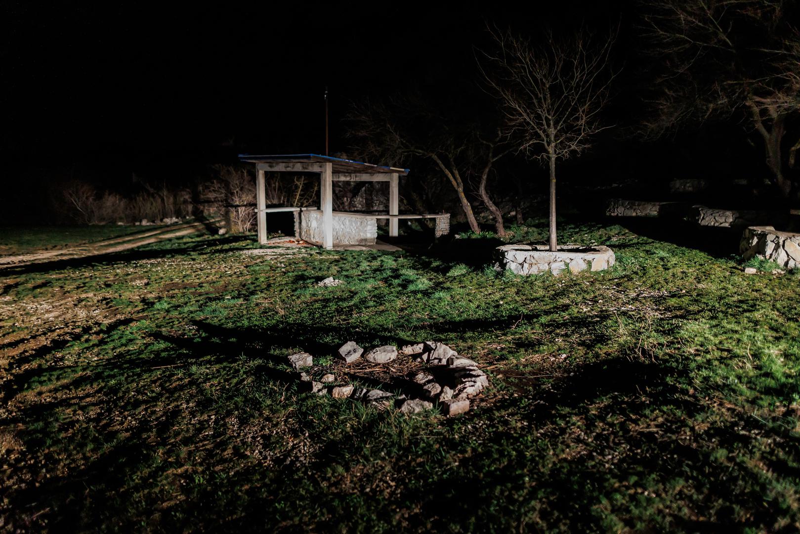 03.03.2024., Solin - Blace. Crkvica Gospe od Zdravlja i izletiste koje se nalazi sa druge strane Kozjaka svjedocilo je strasnoj Nesreci gdje je ozljedjena Djevojcica. Photo: Zvonimir Barisin/PIXSELL