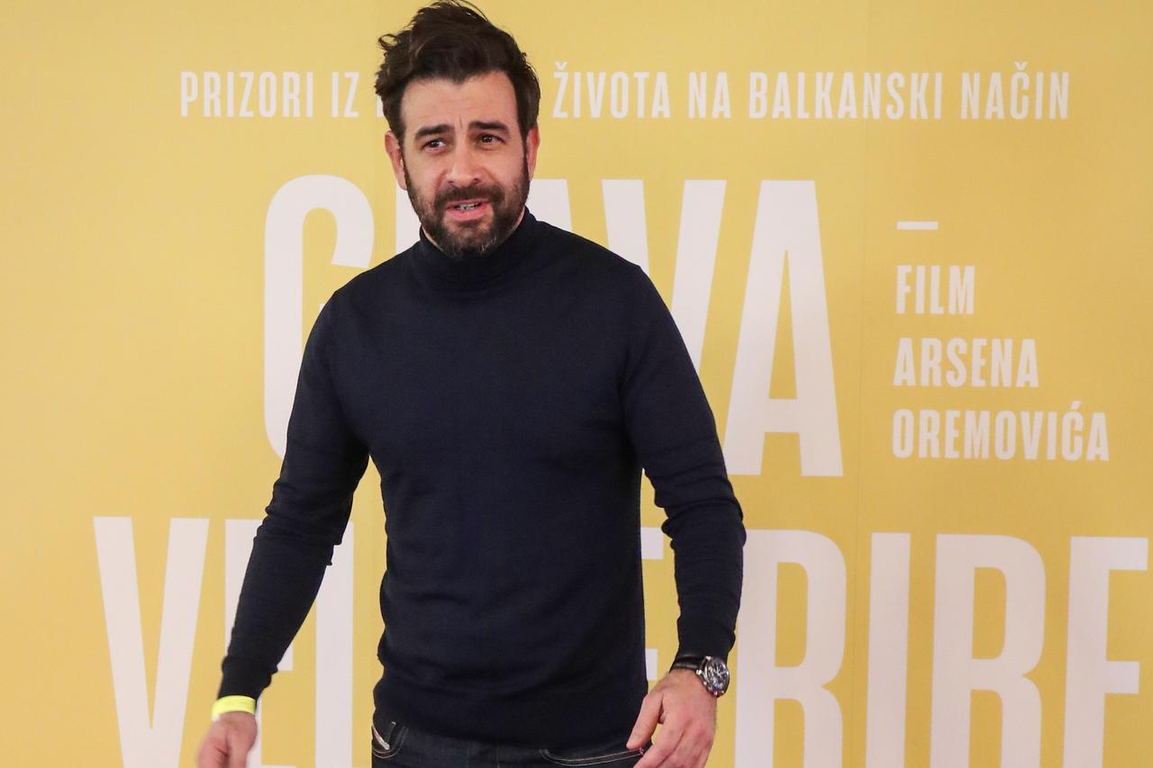 Zagreb: Svečana premijera filma "Glava velike ribe" redatelja Arsena Oremovća