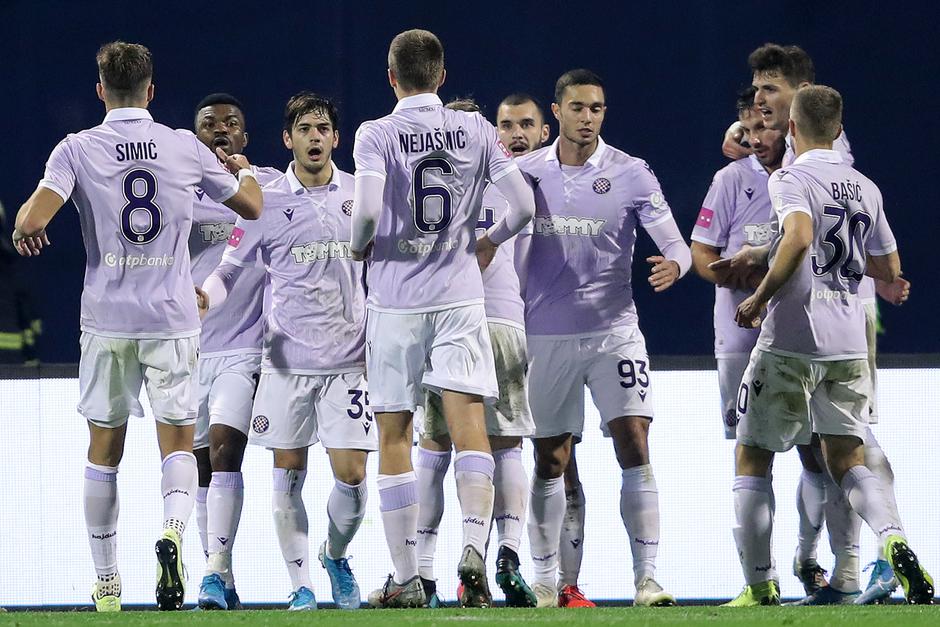 Zagreb: Derbi hrvatskog nogometa između Dinama i Hajduka završen je bez pobjednika 1:1