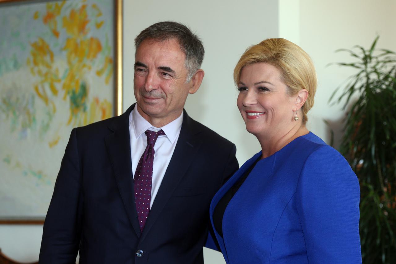 Milorad Pupovac i Kolinda Grabar-Kitarović