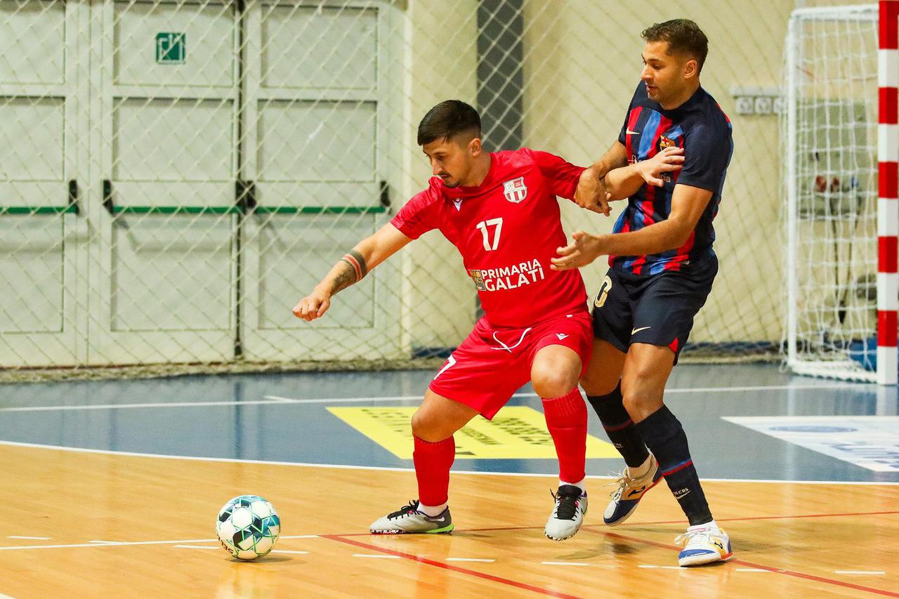 Pula: Elitna runda UEFA Futsal Lige prvaka, Barca - United Galati