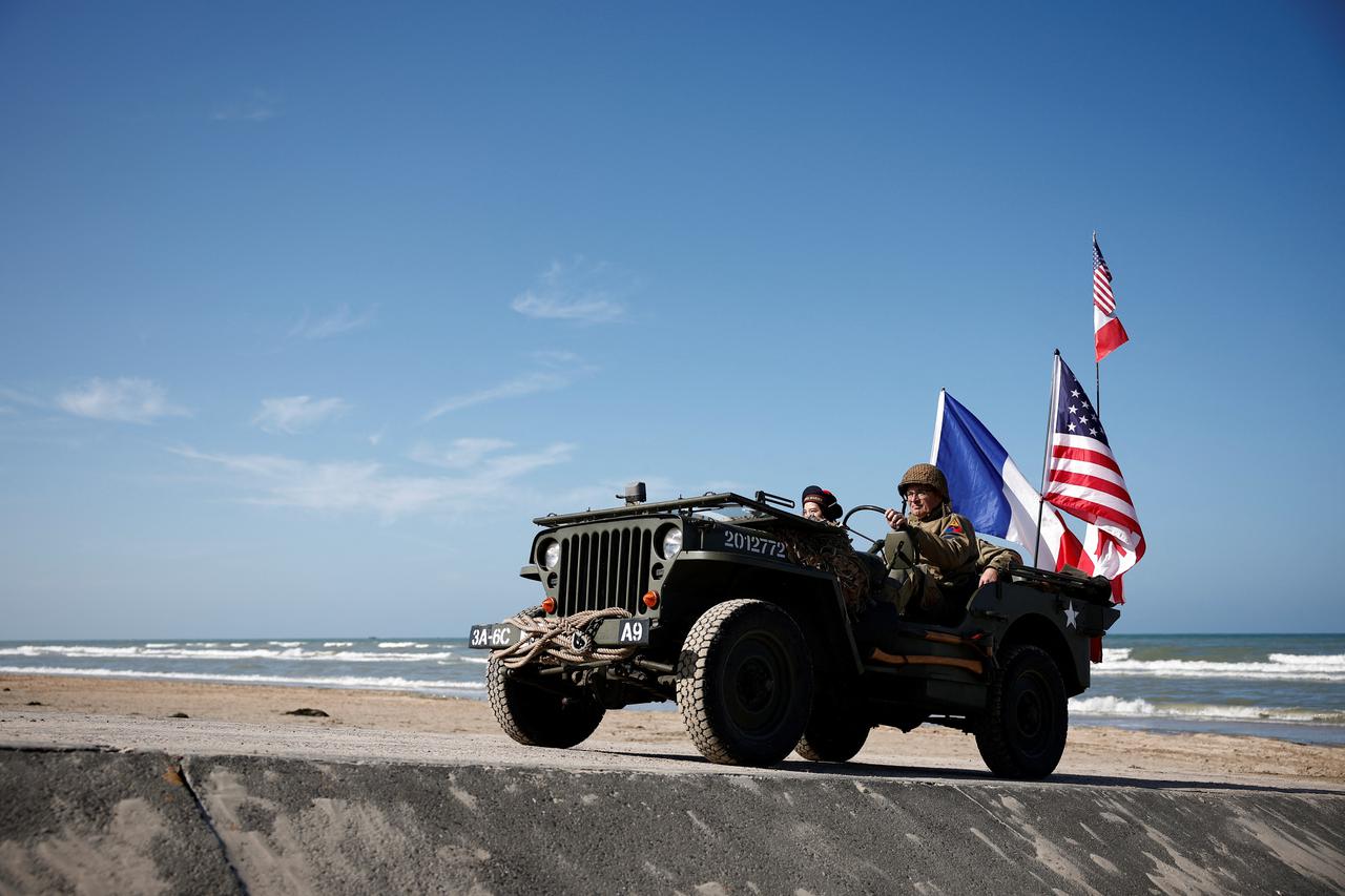 80th anniversary of the 1944 D-Day landings in Sainte-Marie-du-Mont