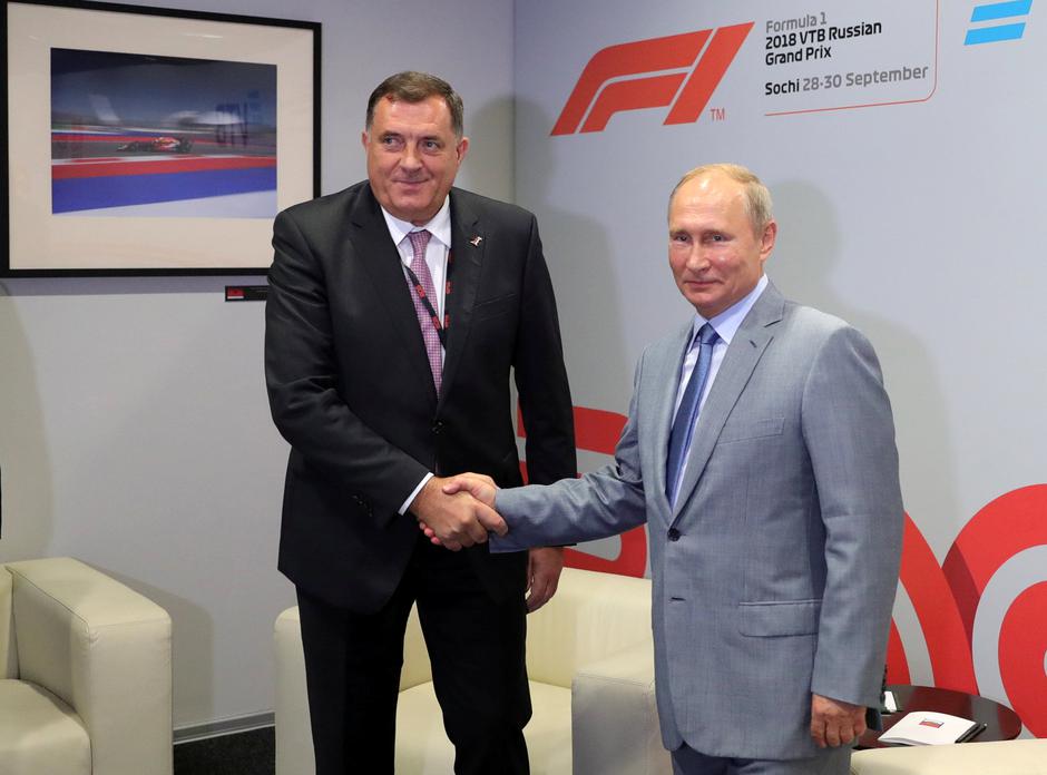 Milorad Dodik, Vladimir Putin