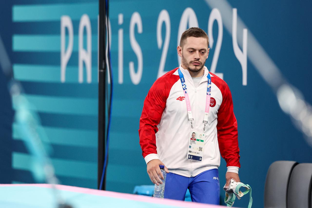 Hrvatski gimnastičar Tin Srbić ostao je bez medalje na Olimpijskim igrama u Parizu