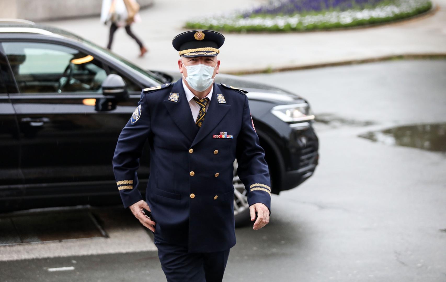 29.05.2021., Zagreb - U Hrvatskom narodnom kazalistu odrzan je svecani koncert povodom Dana drzavnosti. Glavni Ravnatelj policije Nikola Milina Photo: Marin Tironi/PIXSELL