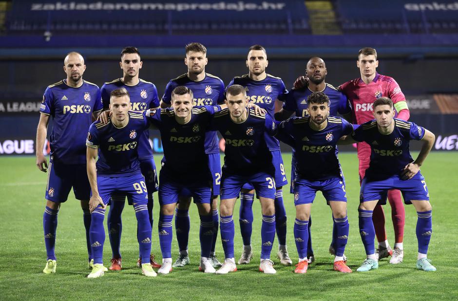 Zagreb: Utakmica UEFA Europske lige, GNK Dinamo - Rapid 