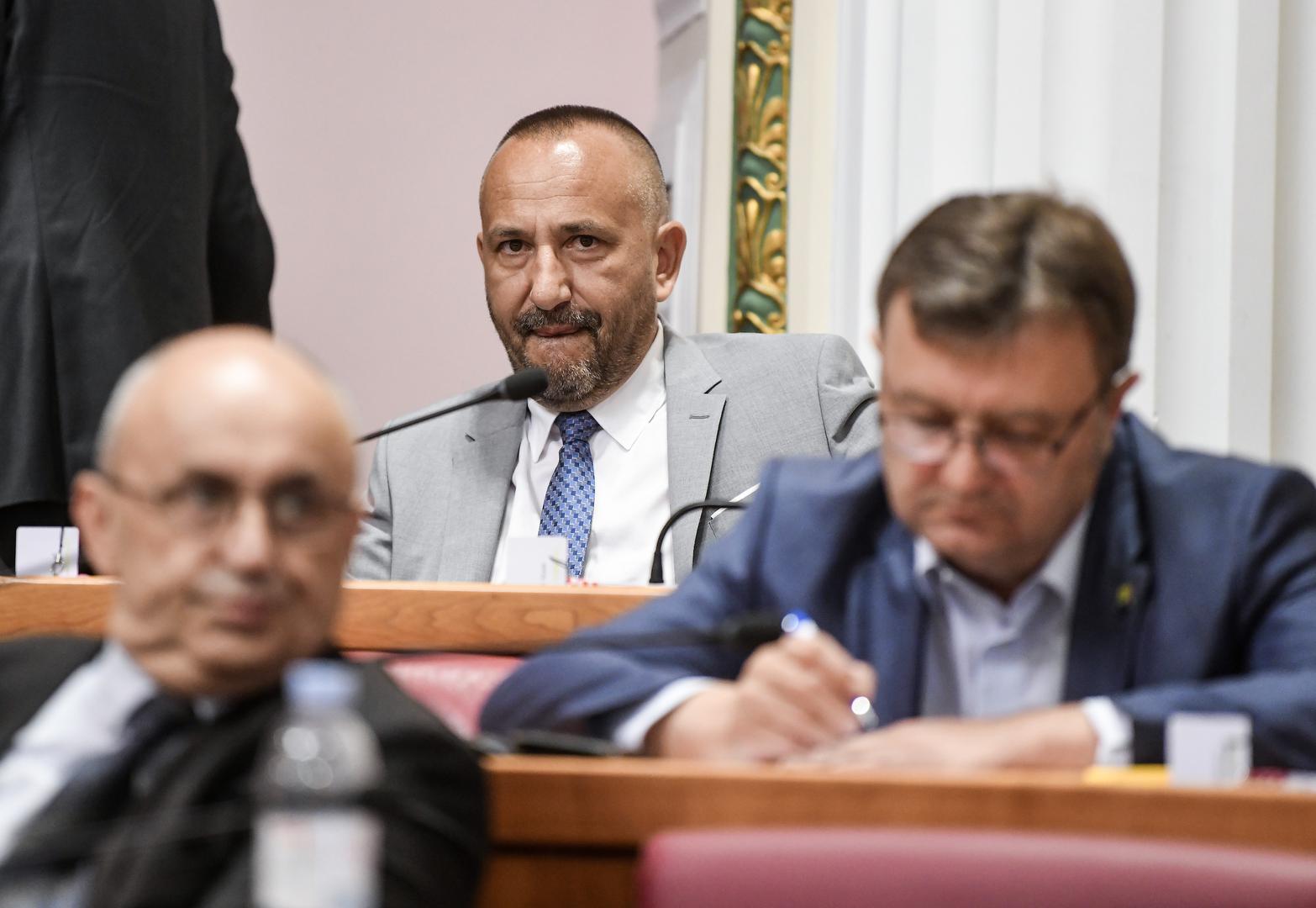 22.07.2023., Zagreb - Drugi dan izvanredne sjednica Sabora na temu plinske afere u HEP-u. Hrvoje Zekanovic Photo: Josip Regovic/PIXSELL