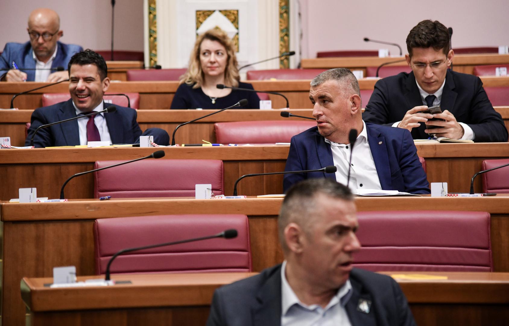 22.07.2023., Zagreb - Drugi dan izvanredne sjednica Sabora na temu plinske afere u HEP-u. Miro Bulj Photo: Josip Regovic/PIXSELL