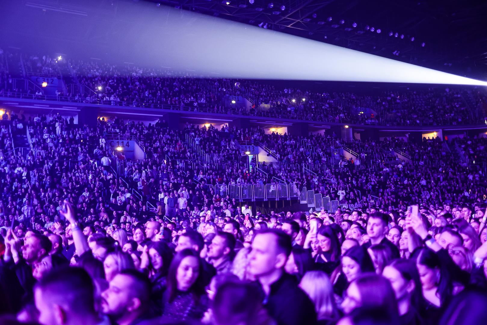 14.02.2024., Zagreb - Koncert Ace Pejovica u Areni. Photo: Luka stanzl/PIXSELL