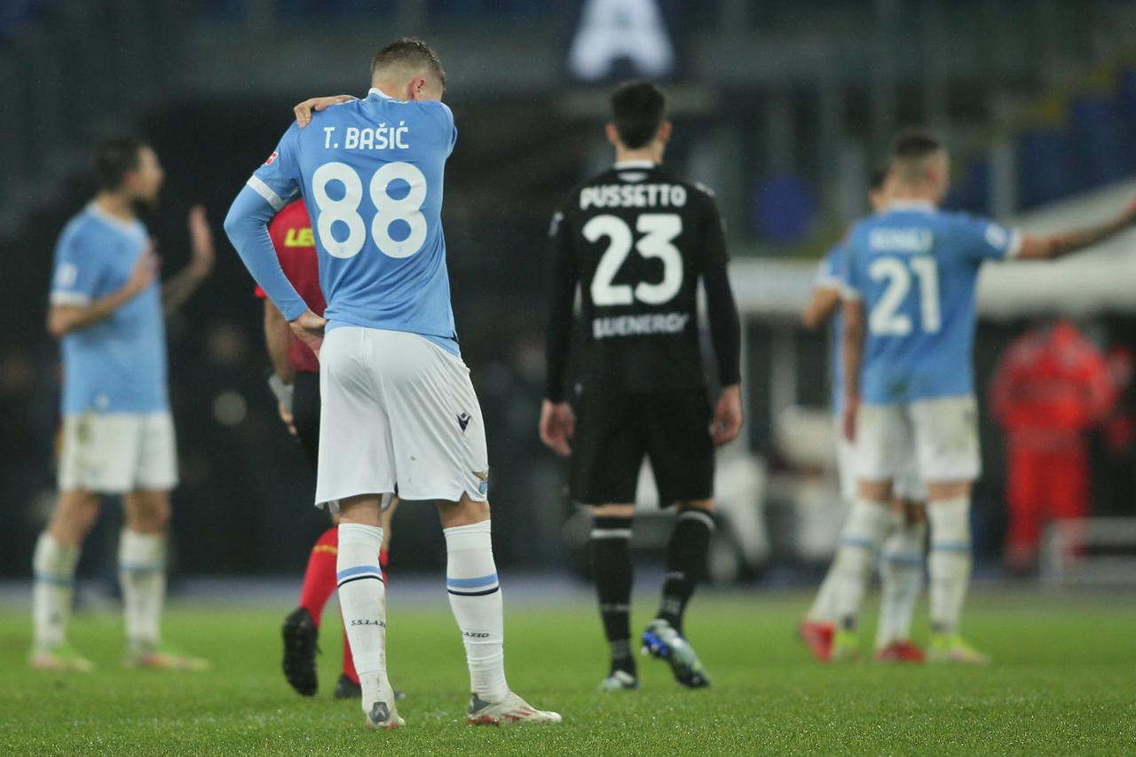 ITALIAN SERIE A 2021-2022 FOOTBALL MATCH SS LAZIO VS UDINESE CALCIO ROME, ITALY -  DECEMBER 2nd, 2021