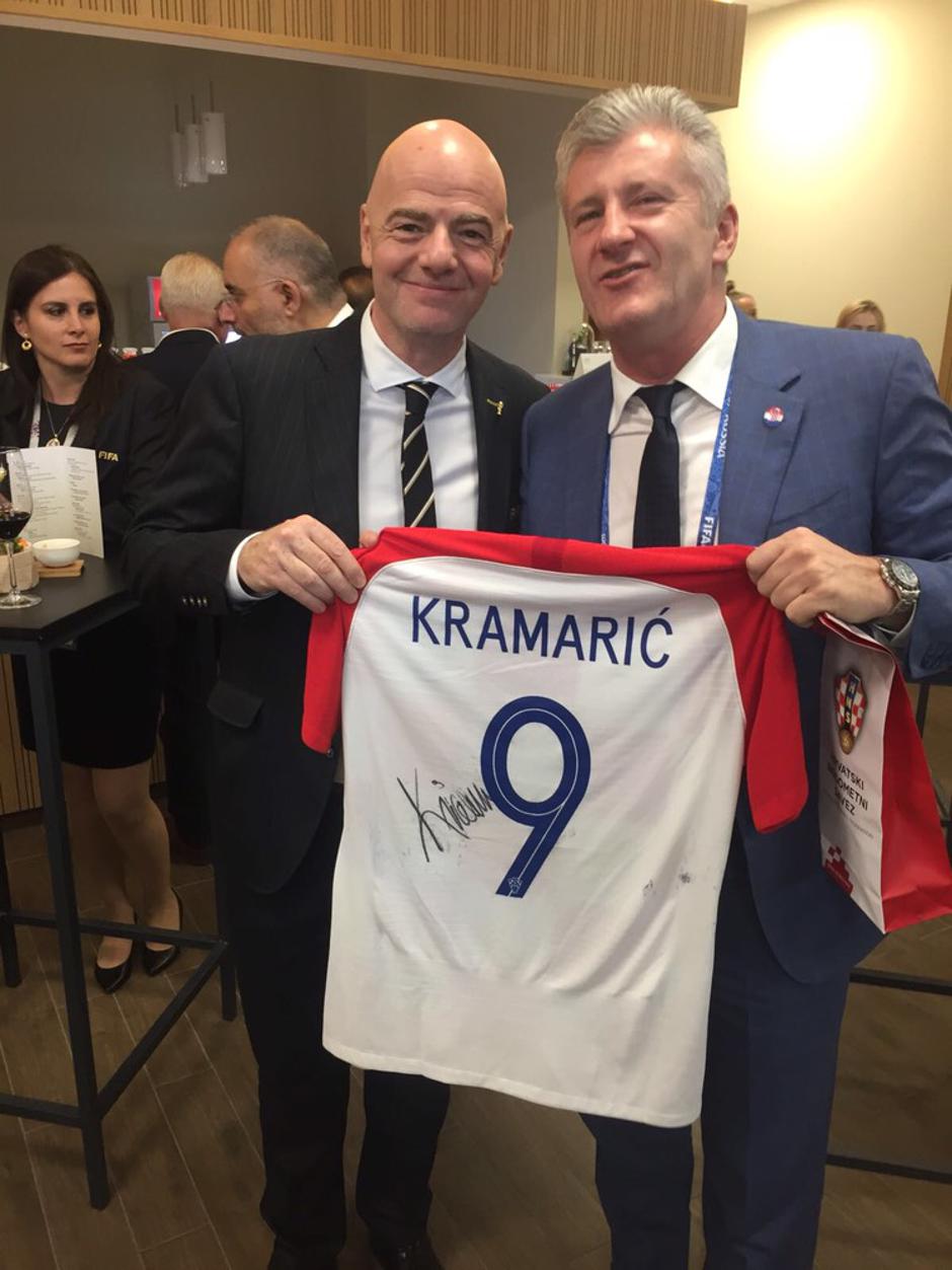 Gianni Infantino i Davor Šuker