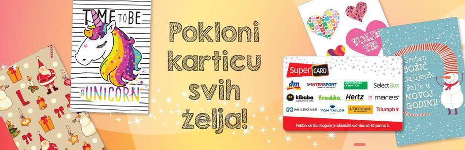 SuperCard poklon kartice