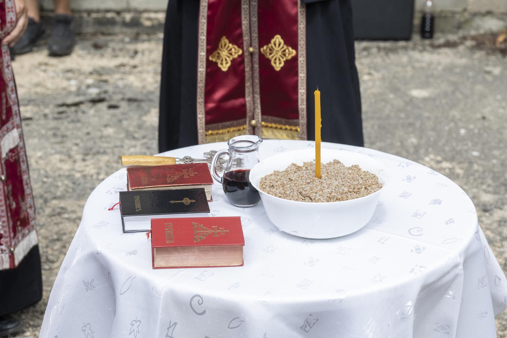 03.08.2023. Otocac - Centralna komemoracija za stradale Srbe u Oluji, koju organizira SNV "u znak sjecanje na egzodus Srba i sve stradale u ratu". Photo: Nikola Mraovic/PIXSELL