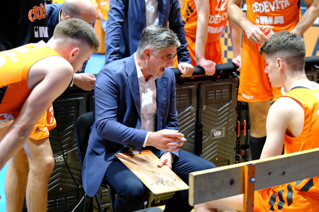 Zagreb: Susret Cedevite Junior i Cibone u Domu sportova