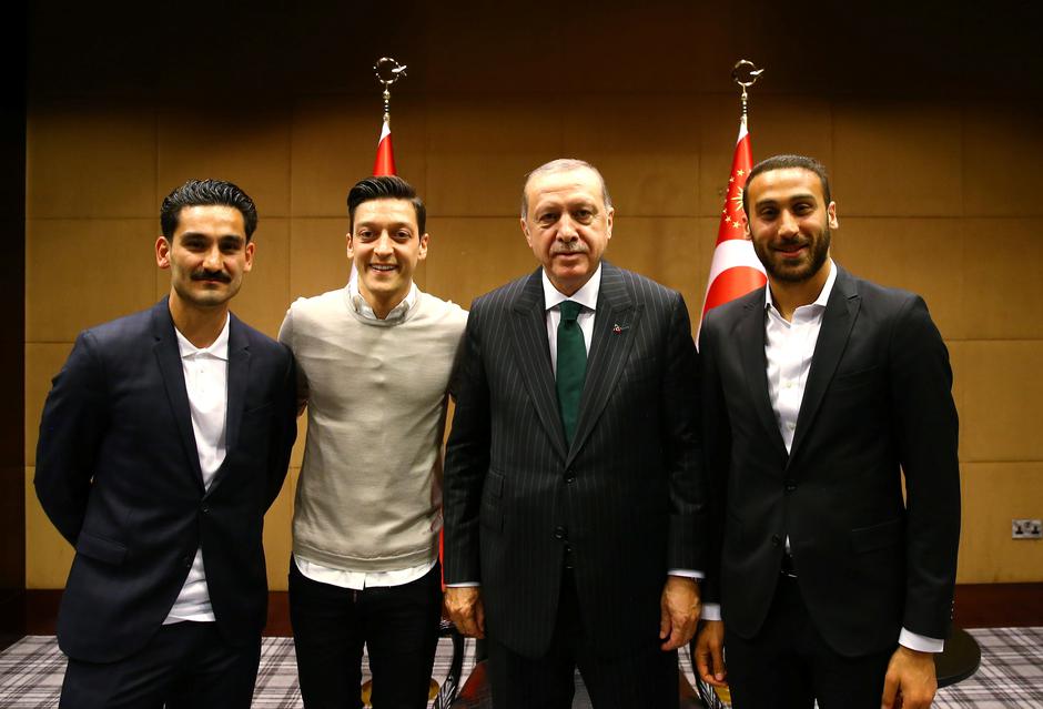 Gundogan Ozil Erdogan