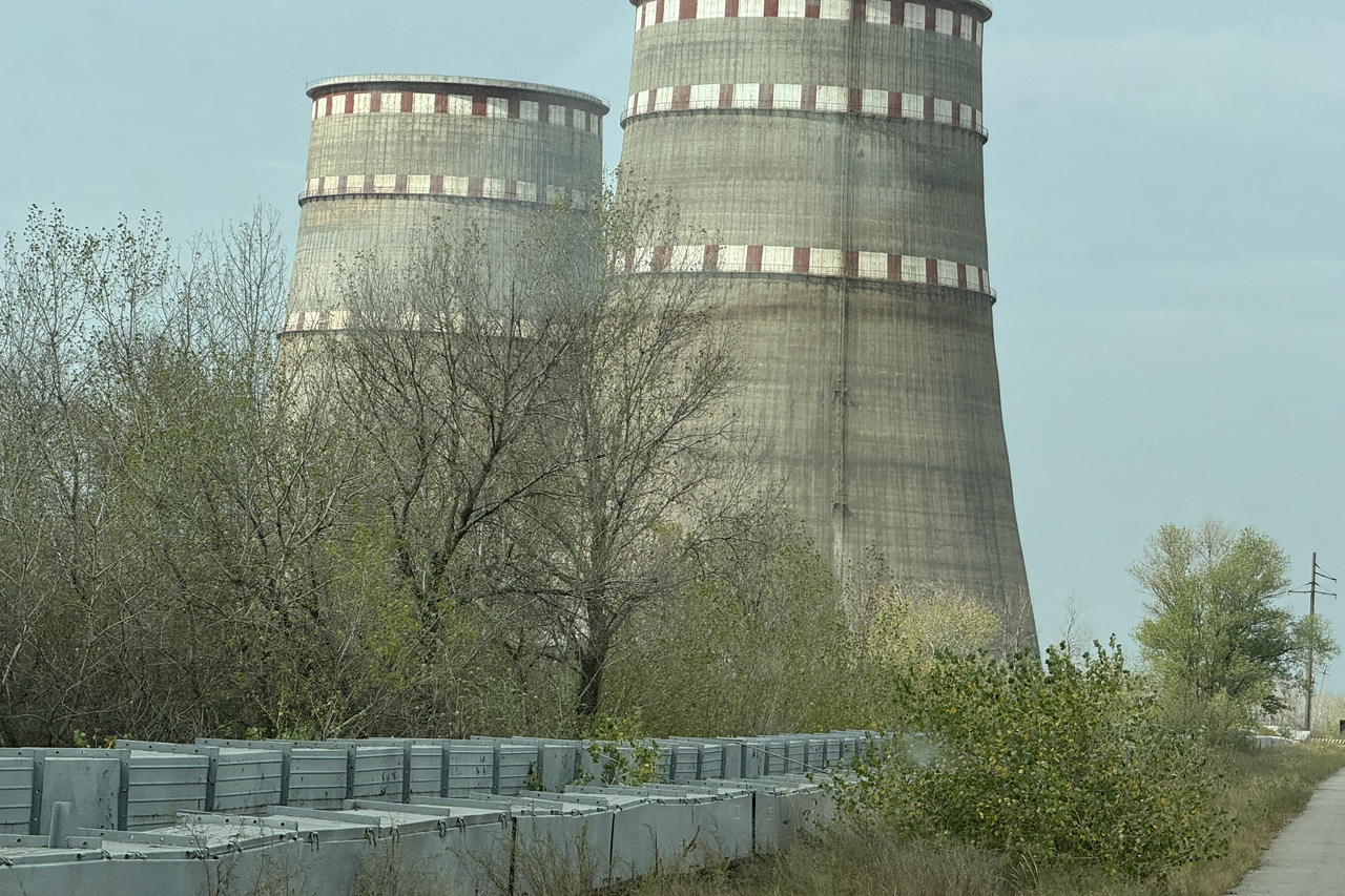 IAEA Head Visits Zaporizhzhya Nuclear Power Plant - Ukraine