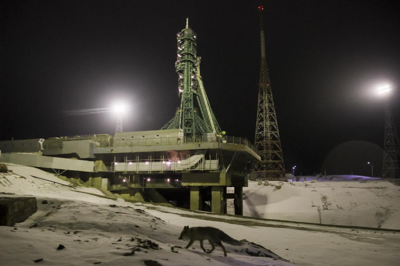 Soyuz MS-20 spacecraft launched from Baikonur Cosmodrome