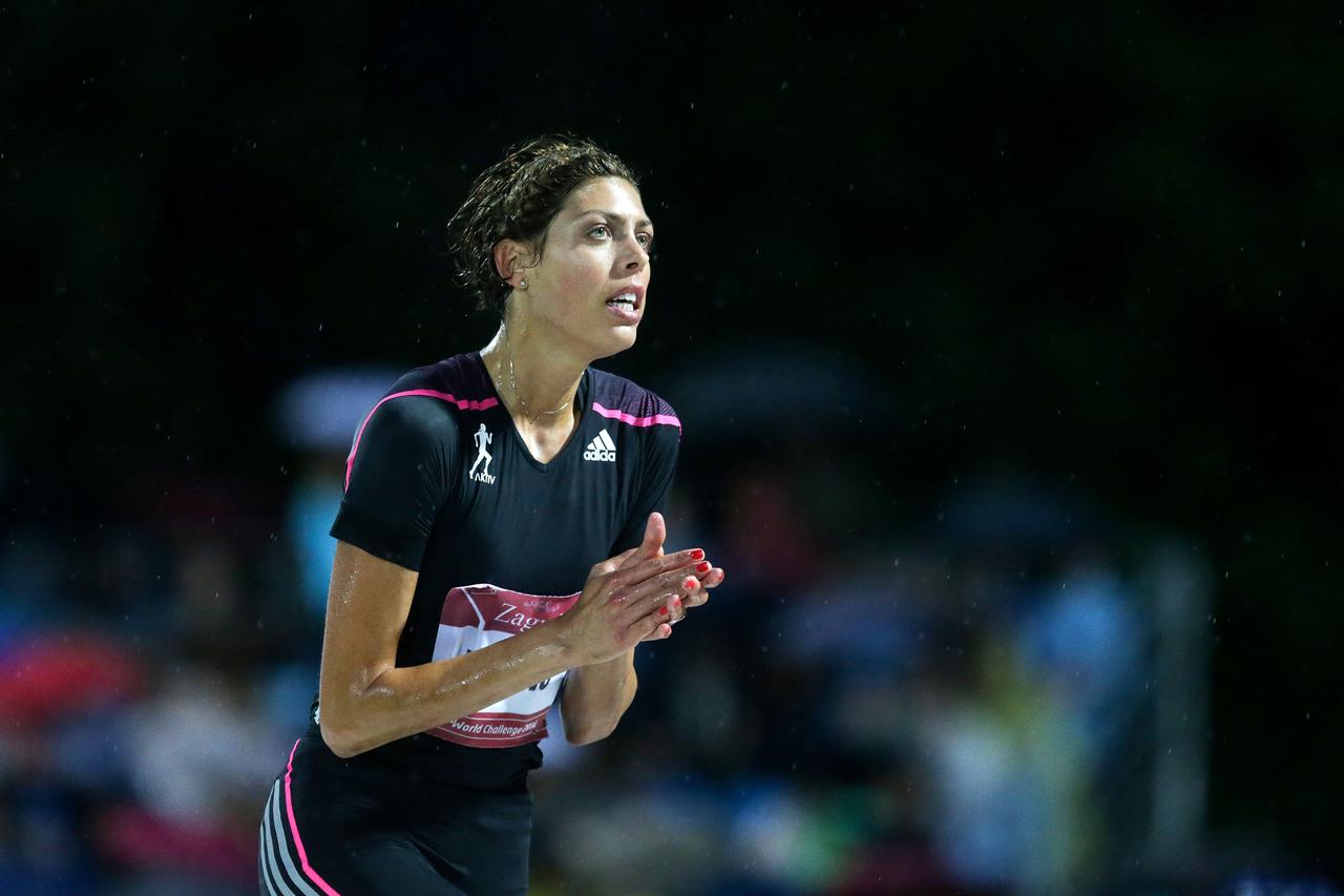 02.09.2014., Mladost na Savi, Zagreb - IAAF World Challenge Zagreb, 64. memorijal Borisa Hanzekovica, vis, zene. Blanka Vlasic.  Photo: Petar Glebov/PIXSELL