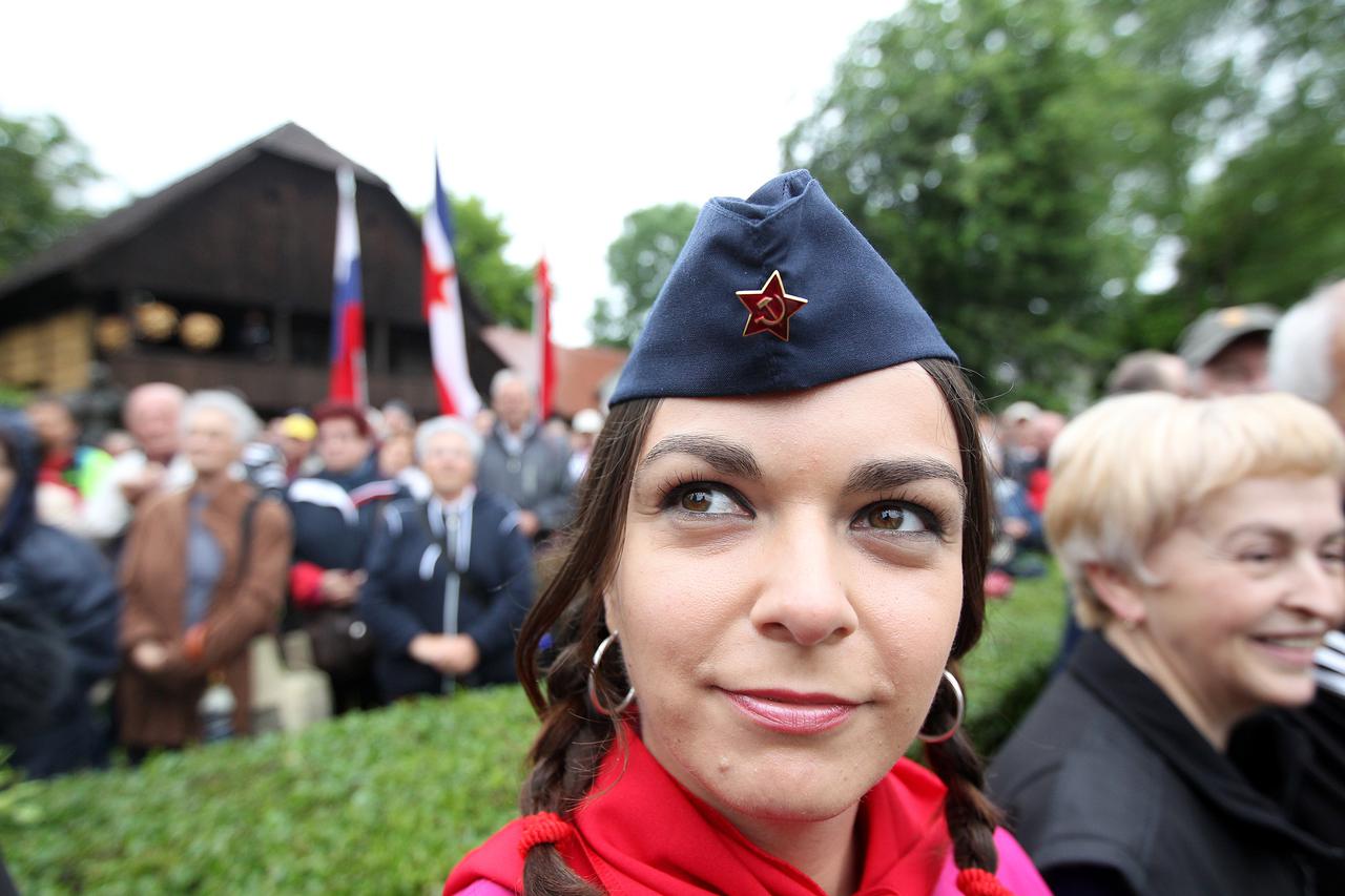 23.05.2015. Kumrovec - Proslava Dana mladosti i radosti, Titovog rodjenda koji se u Jugoslaviji slavio kao Dan mladosti 25. svibnja, u rodnom selu Josipa Broza Tita, Kumrovcu. 