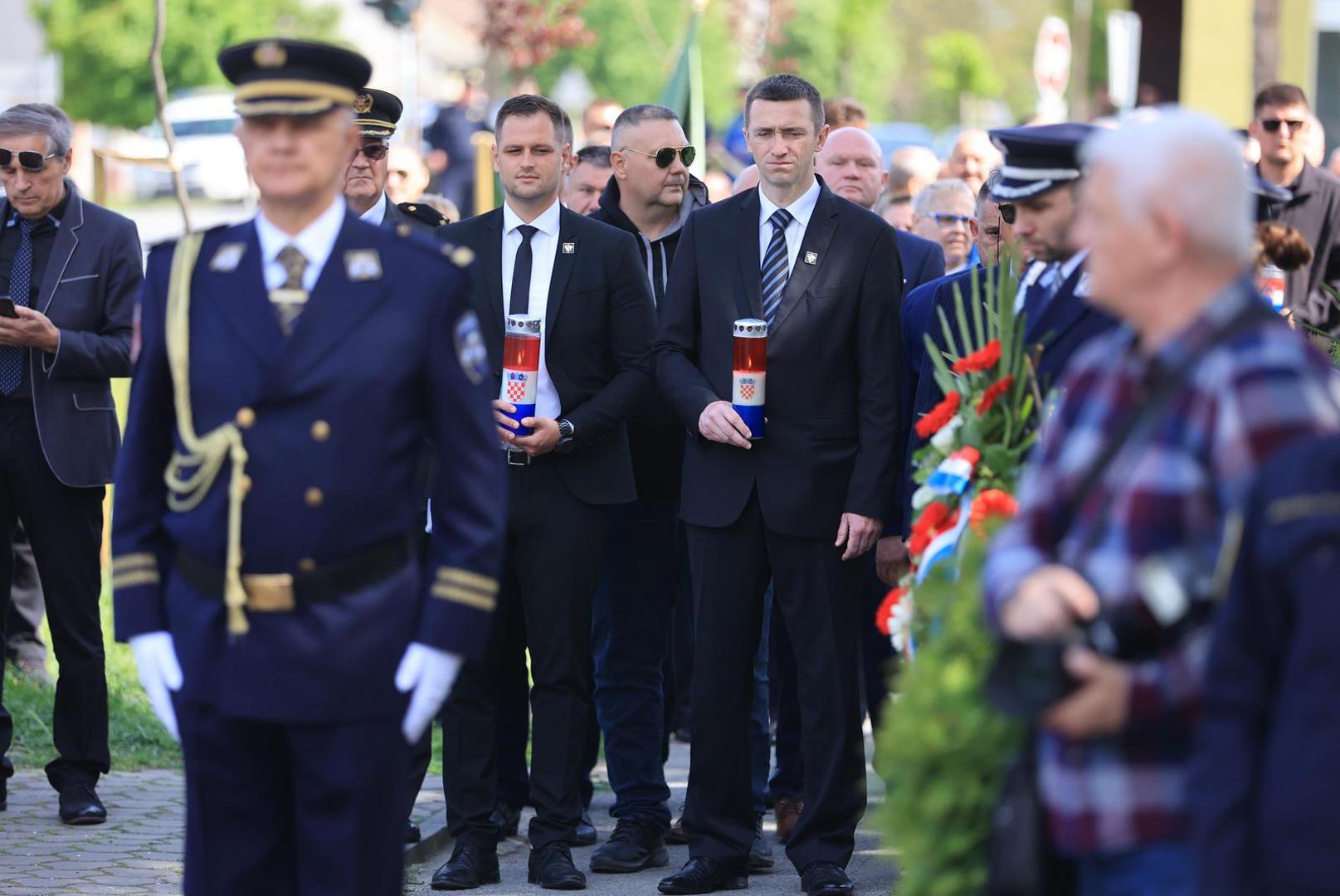 02.05.2022., Borovo - Obiljezavanje 31. obljetnice stradavanja dvanaestorice hrvatskih redarstvenika - Memorijal 12 redarstvenika.
  Photo: Davor Javorovic/PIXSELL