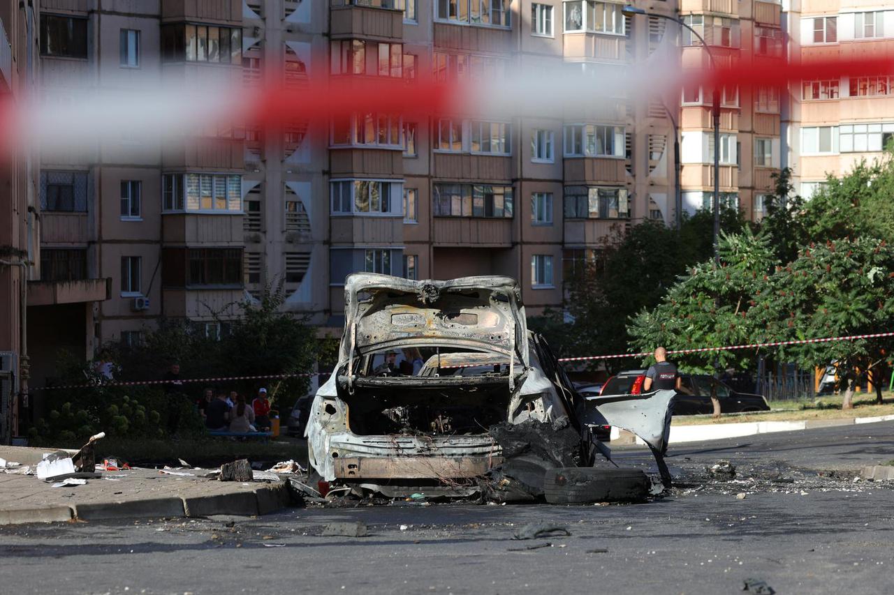 Aftermath of military strike on Belgorod