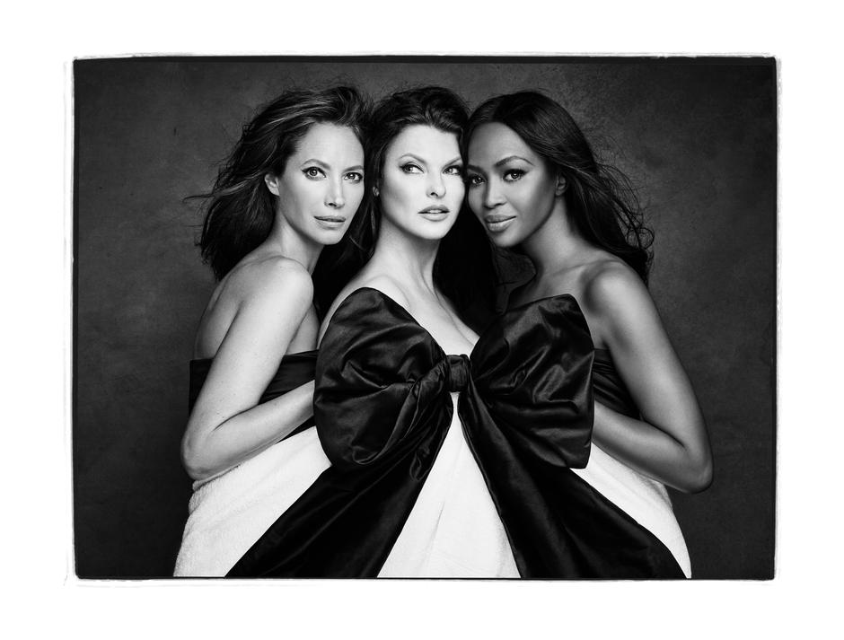 Christy Turlington, Linda Evangelista et Naomi Campbell posent pour #KnotOnMyPlanet