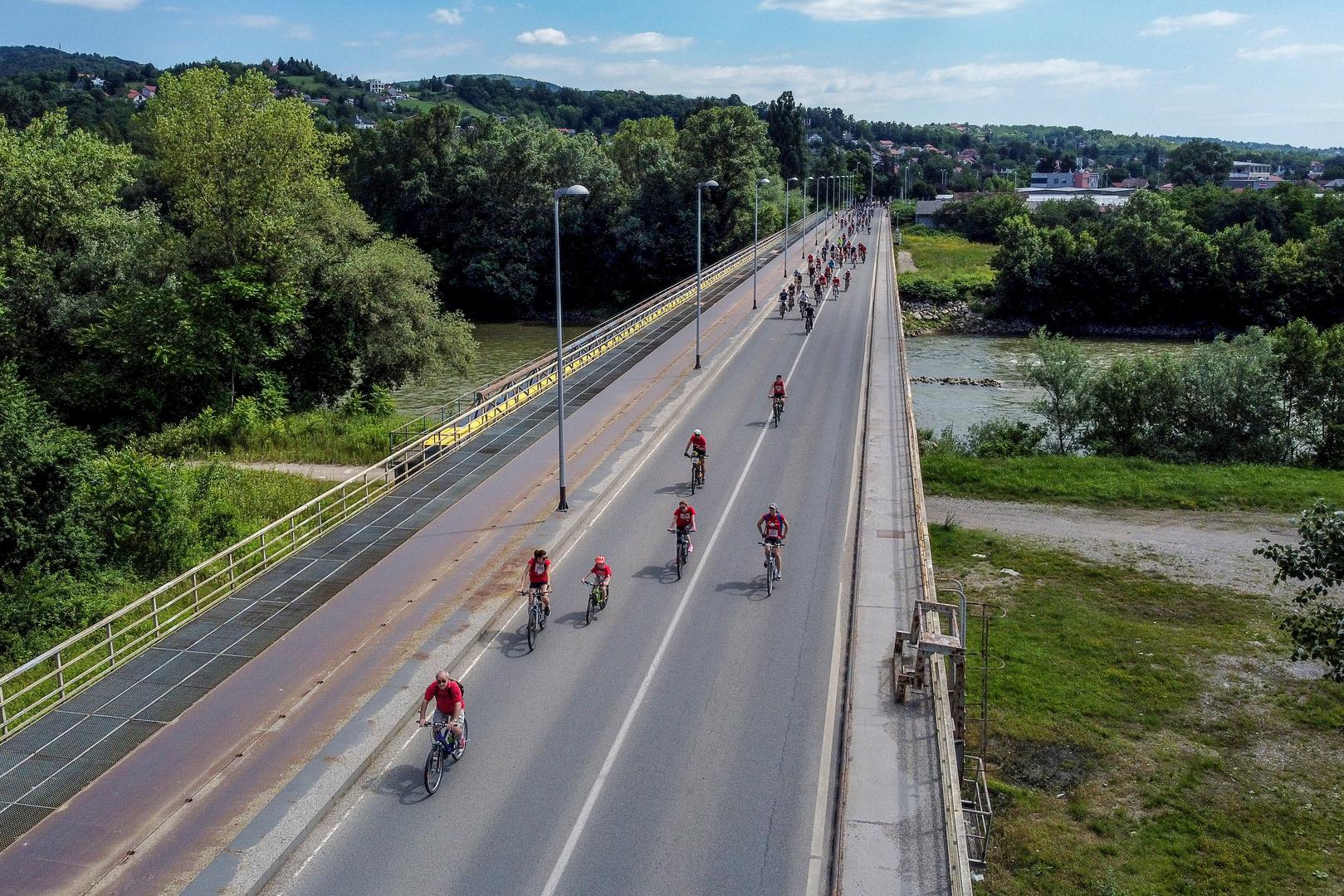 11.06.2022., Zagreb - Jubilarna 40. Vecernjakova biciklijada vozila se od Zagreba do Samobora. Photo: Igor Kralj/PIXSELL