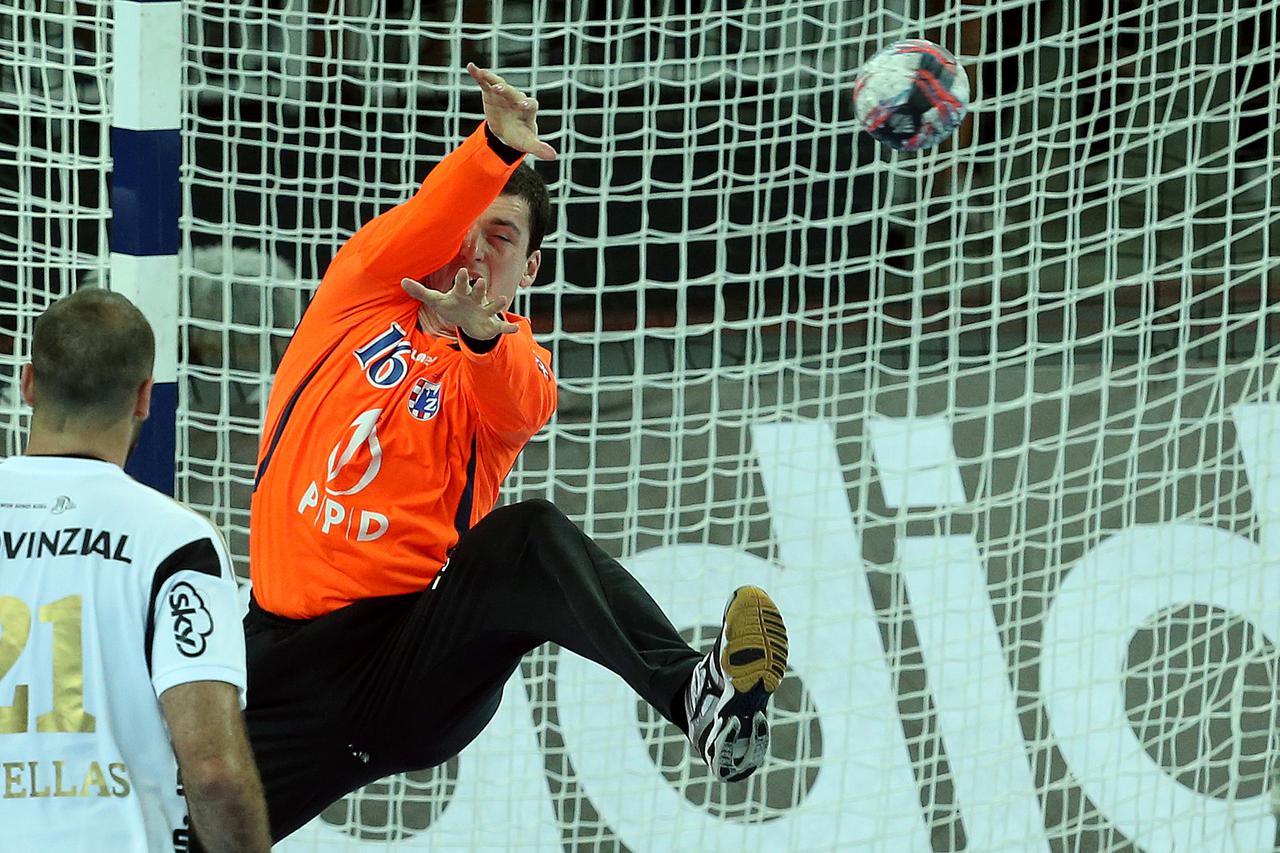 17.09.2015., Arena Zagreb, Zagreb - 1. kolo Velux rukometne lige prvaka: RK Zagreb PPD - THW Kiel. Filip Ivic.  Photo: Goran Stanzl/PIXSELL