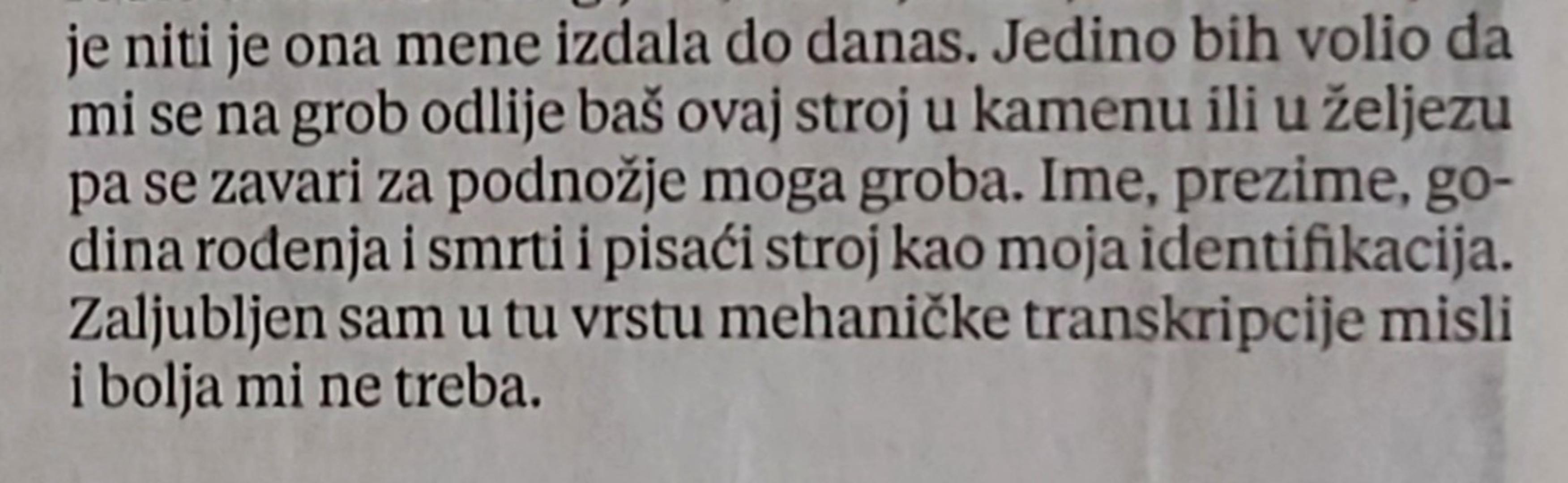 Ponukan izjavom samoga Igora Mandića u intervjuu upravo za Večernji list, gdje je bio iskazao želju da mu se na grob jednog dana postavi upravo taj predmet, s imenom i prezimenom, godinom rođenja i smrti, Vuković je u dogovoru s Igorovom udovicom Slavicom Mandić pokrenuo samu inicijativu. 