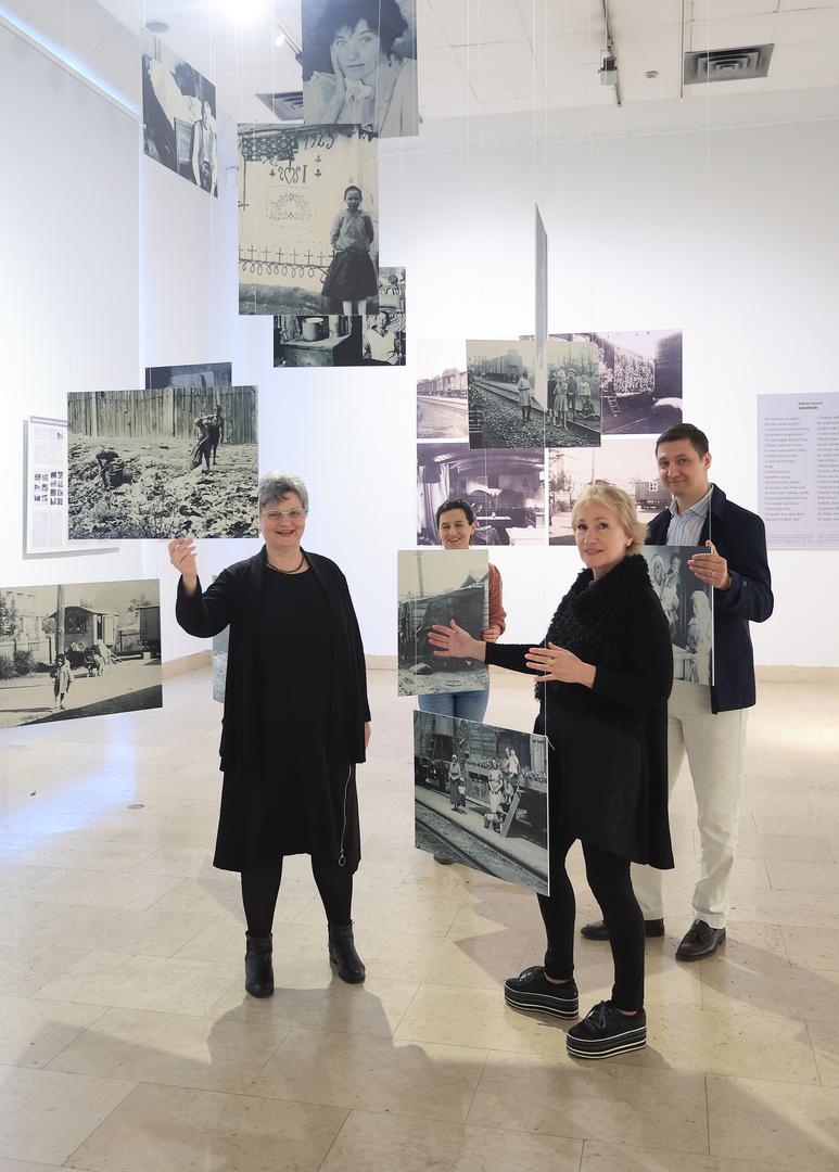 20.03.2024., Zagreb - Izlozba "Nalicje grada prije 100 godina: Fotografije iz zbirki lijecnika Vladimira Cepulica i Luje Thallera" u Etnografskom muzeju. autori izlozbe Silvija Brkic Midzic, Martin Kuhar, Stela Fatovic Ferencic Photo: Marko Prpic/PIXSELL