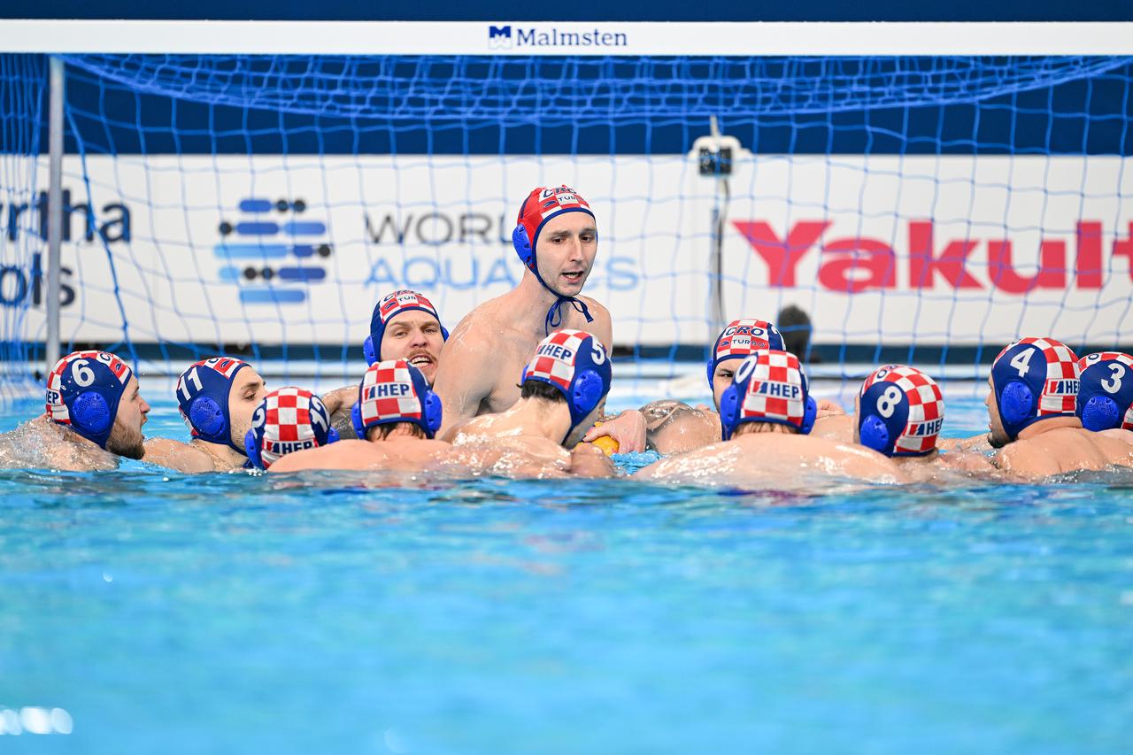 Susret Hrvatske i Italije u finalu Svjetskog prvenstva u vaterpolu