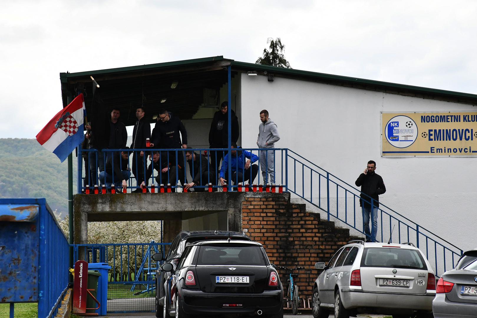 15.04.2023., Pozega - Pogled na NK Eminovci u kojem je trenirao Jakov Bockaj, 20-godisnjak i mladi vojnik kojeg je nasmrt pretukao 21-godisnjak.  Photo: Ivica Galovic/PIXSELL