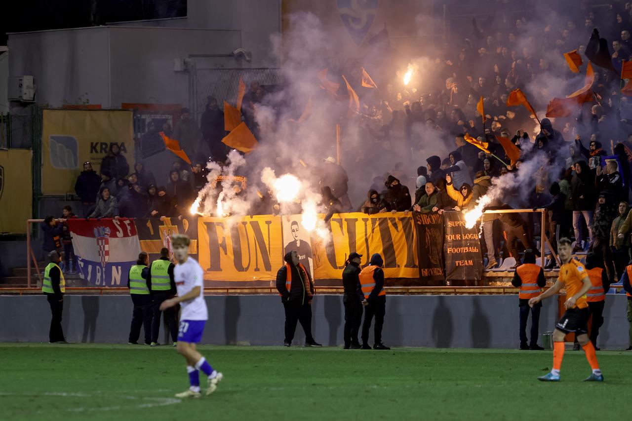 Šibenik: Šibenik i Hajduk sastali se u 18. kolu SuperSport HNL-a