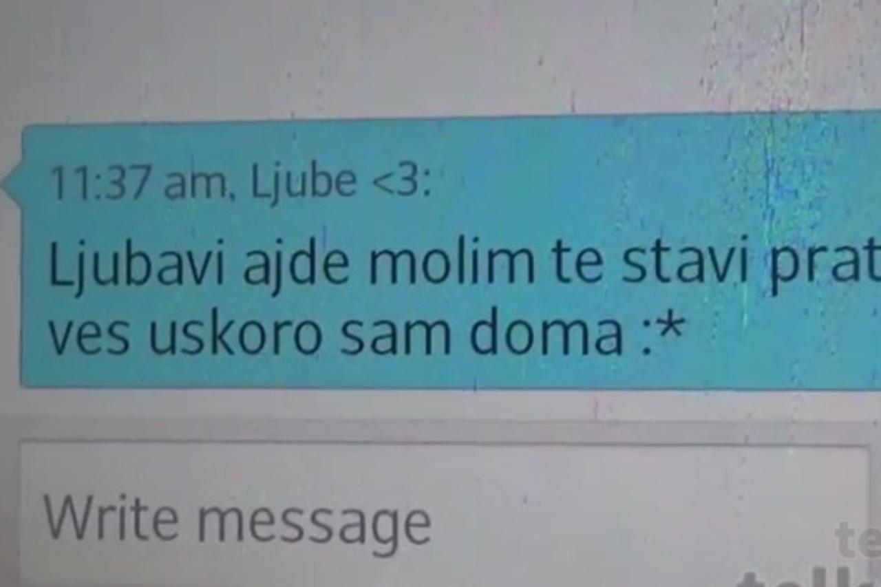 Telka sms poruka za ves