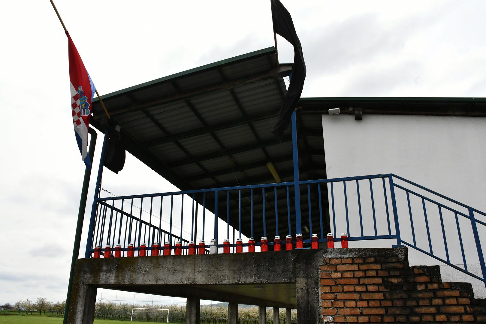 15.04.2023., Pozega - Pogled na NK Eminovci u kojem je trenirao Jakov Bockaj, 20-godisnjak i mladi vojnik kojeg je nasmrt pretukao 21-godisnjak.  Photo: Ivica Galovic/PIXSELL