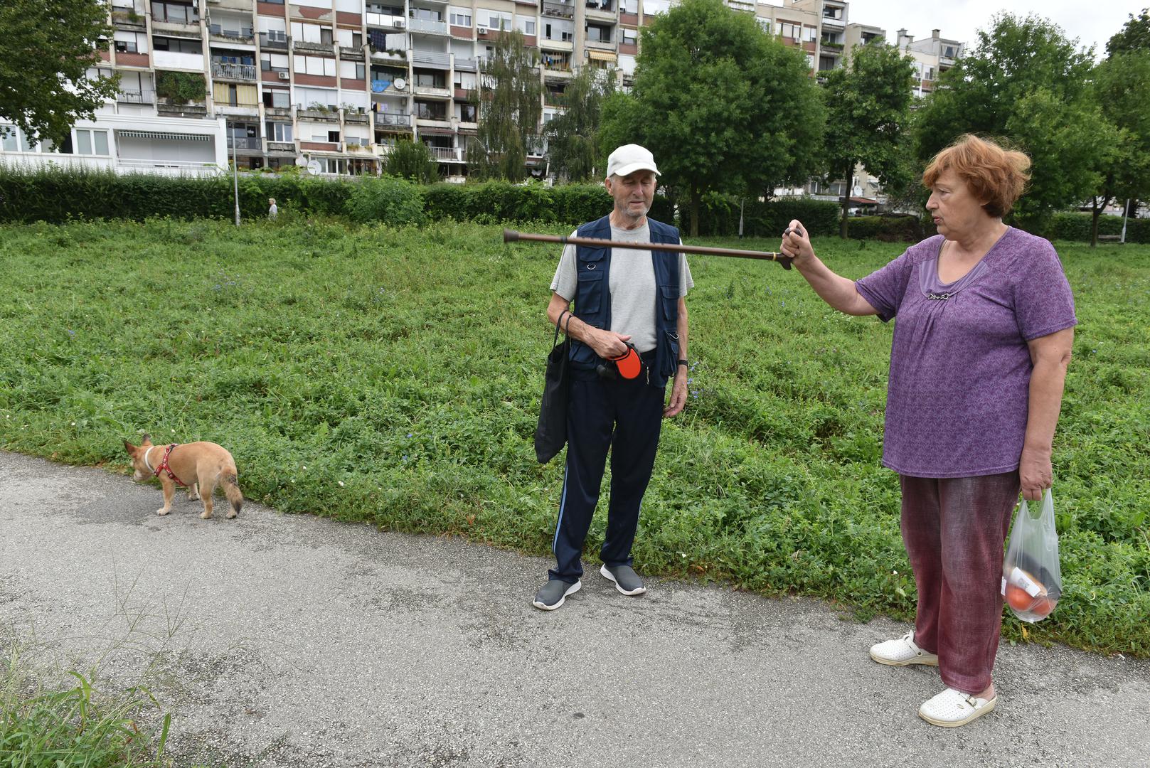 30.8.2023., Zagreb - Reportaza iz Novog Zagreba cije su javne povrsine zapustene. Photo: Davorin Visnjic/PIXSELL