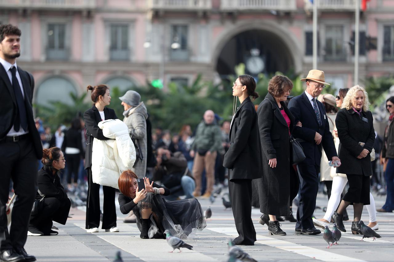 Milano: Atmosfera na Piazzi del Duomo  