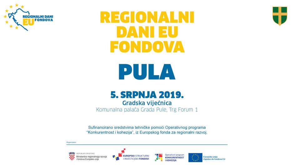 Regionalni dani EU fondova - Pula