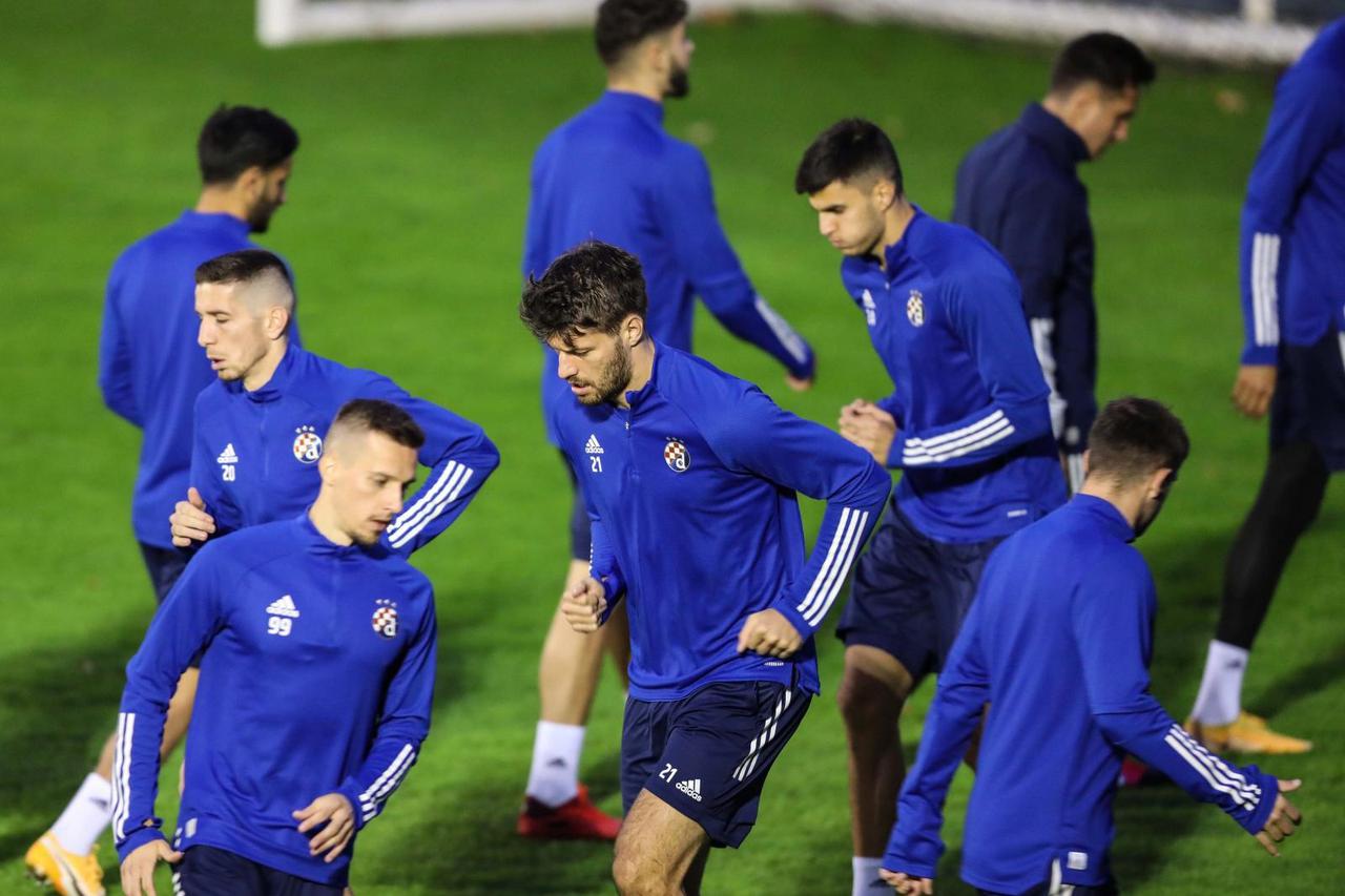 Zagreb: Dinamo odradio trening uoči sutrašnje utakmice Europske lige